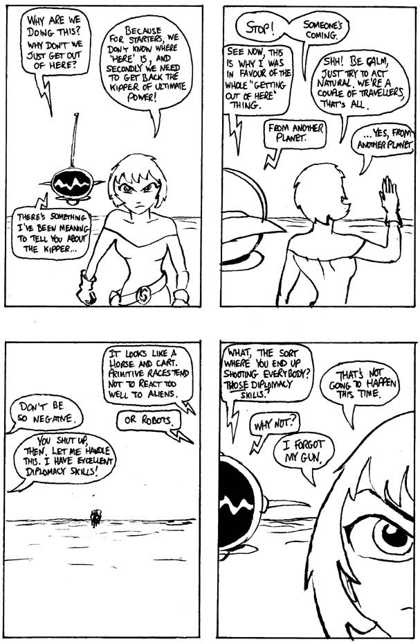 Space Girl and the Meaning of Life, page 9
