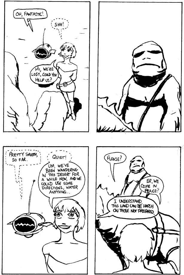 Space Girl and the Meaning of Life, page 10