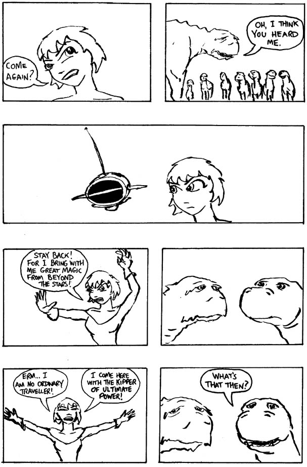 Space Girl and the Meaning of Life, page 14