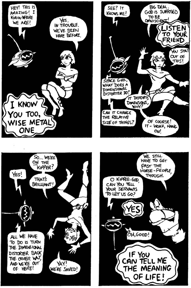 Space Girl and the Meaning of Life, page 19