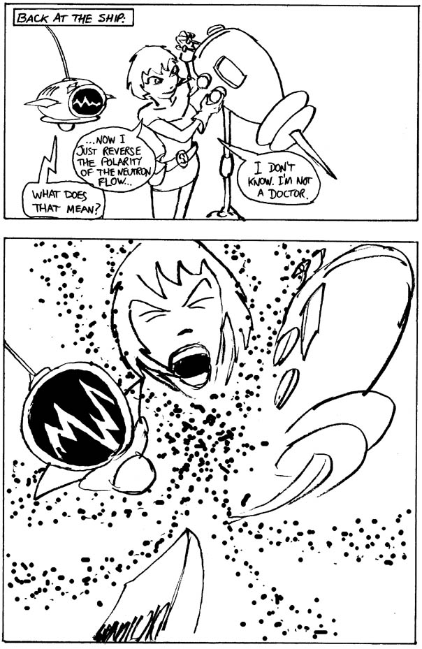 Space Girl and the Meaning of Life, page 21