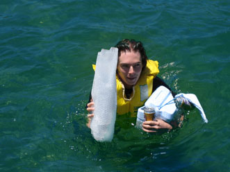 Bob bobbing in the ocean